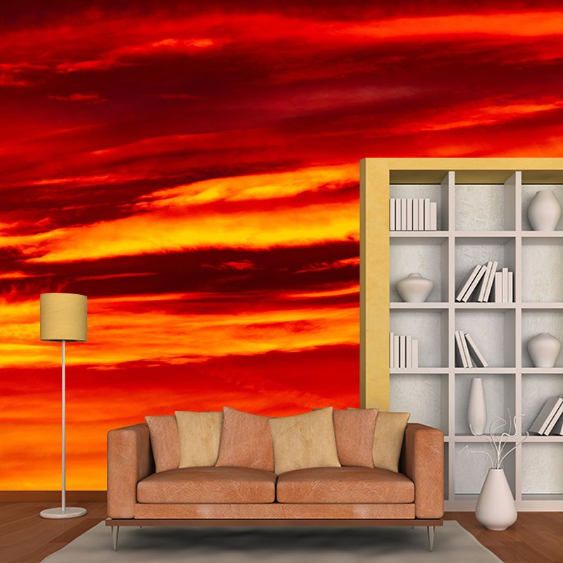 Customized Beautiful Sky Mural Mildew Resistant for Dining Room Decoration