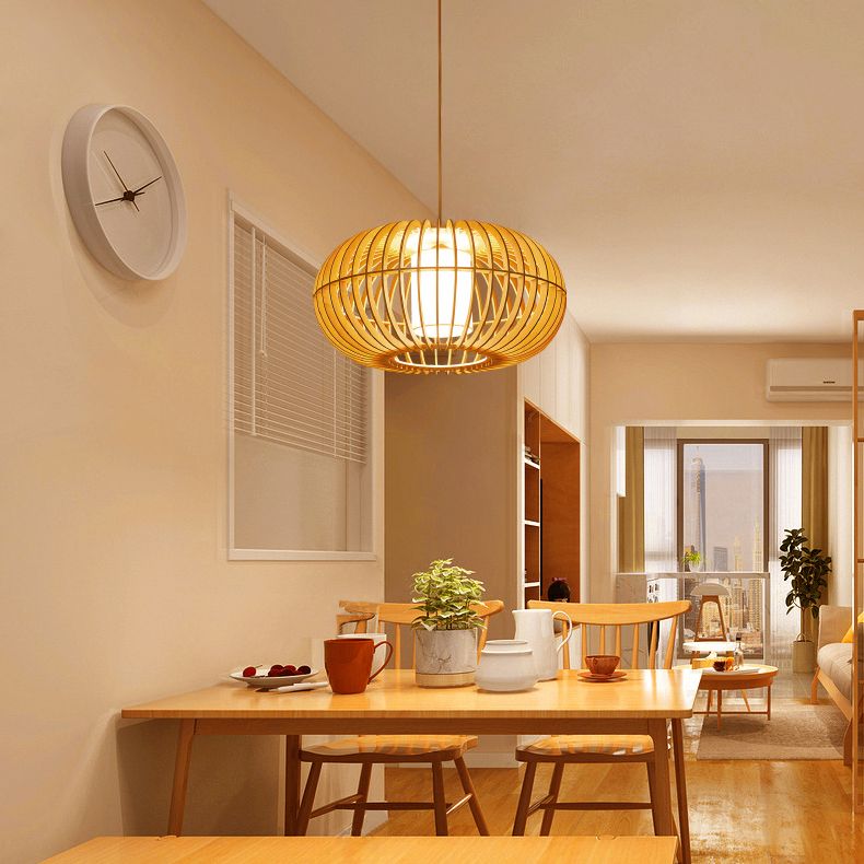 Holzkäfig Anhänger Licht modern