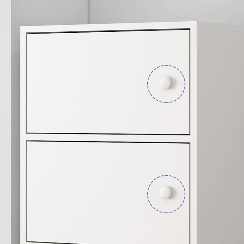 Modern Wooden Accent Cabinet Knobs Handle Design Storage Cabinet