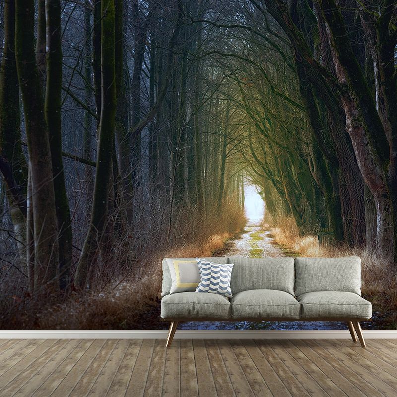 Space Extension Customized Mural Wallpaper Photography Mildew Resistant for Home