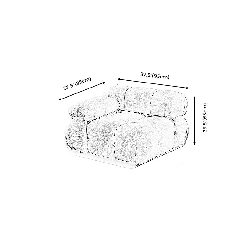 Stationary 1-seater Living Room Standard Cushions Contemporary Seating