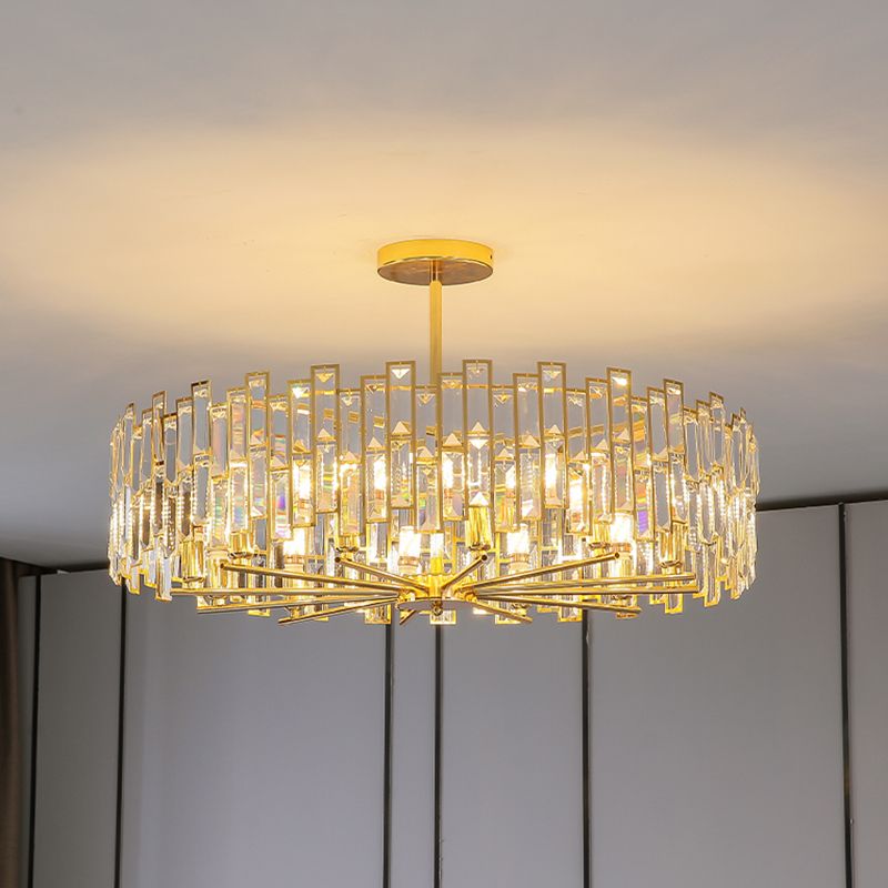 Lampaggio moderno a sospensione circolare rotondo per sala da pranzo soggiorno