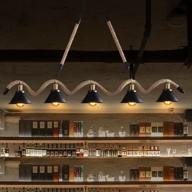 Industrial Hanging Ceiling Light Metal Pendant Lighting Fixtures for Dining Room