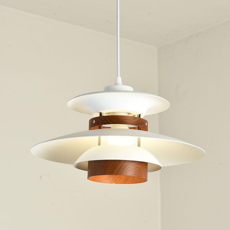 Moderne Einfachheit Metall Hanging Light Layers Design Bauernhaus Anhänger Licht für Esszimmer