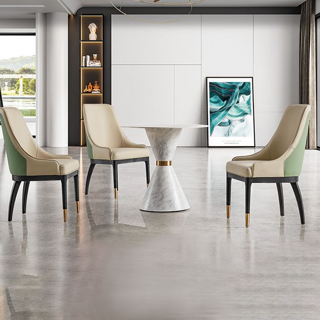 Round Pedestal Dining Table Traditional Luxury Furniture for Dining Room