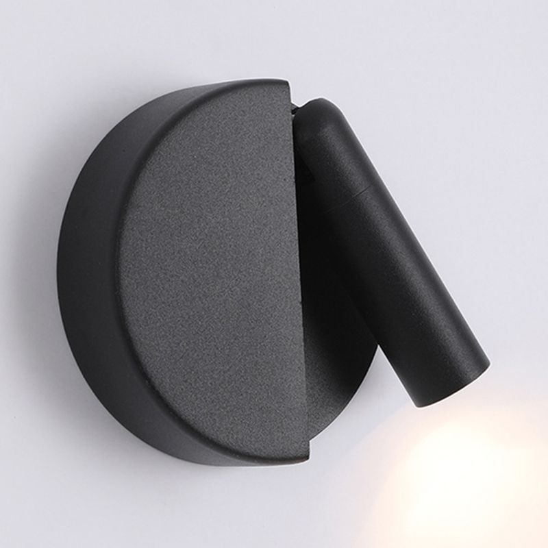 Nordic Style Metal Wall Light Simple Geometry Rotatable Led Wall Lamp for Living Room