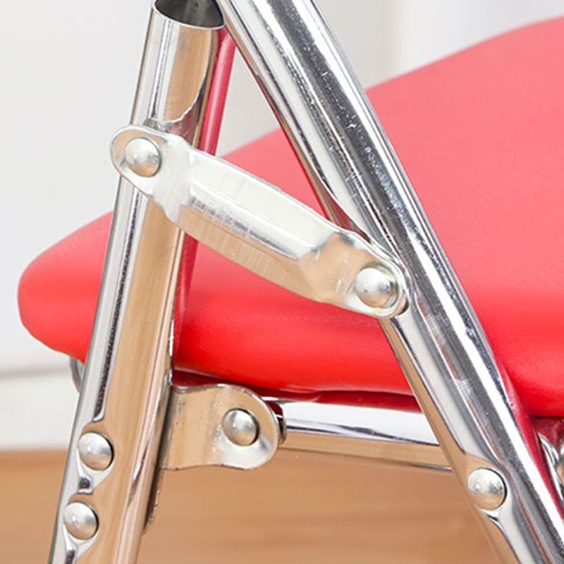 Accueil métal chaise latérale contemporaine pliante dos ouvert dinant la chaise latérale