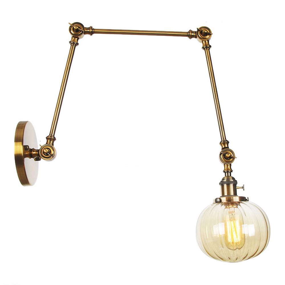 Stile industriale SCONCE MOLTO 1 BUB GLUB MOLTO MONTRO A MONTRIO PER CAMERA PER CAMERA