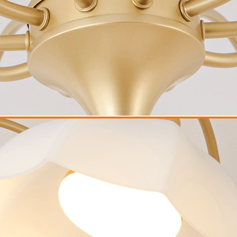 Modern Simple Iron Ceiling Light Dome Shape Ceiling Lamp for Bedroom