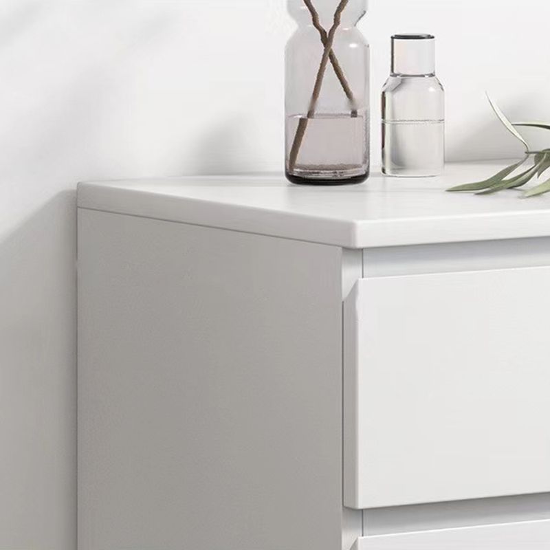 Contemporary Storage Chest Manufactured Wood Dresser with 3/4/5/6 Drawers