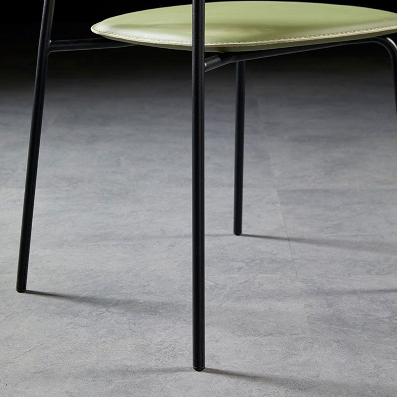 Metal de la cocina del estilo moderno que cena las sillas que cenan la silla lateral sin brazos