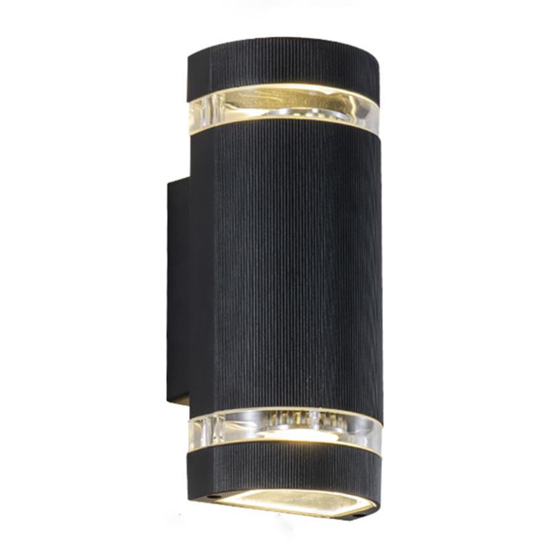 Multi -Lichter Geometrische Metallwandlicht leuchtet moderne Wandhalterung Leuchte in Schwarz