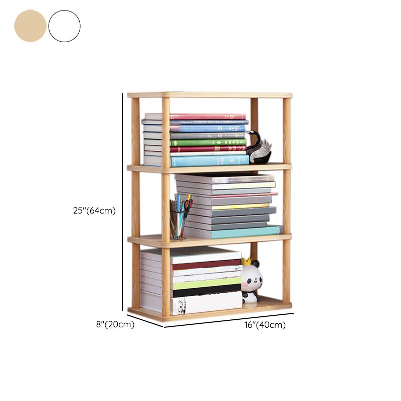 Standard Contemporary Shelf Bookcase Engineered Wood Open Bookcase