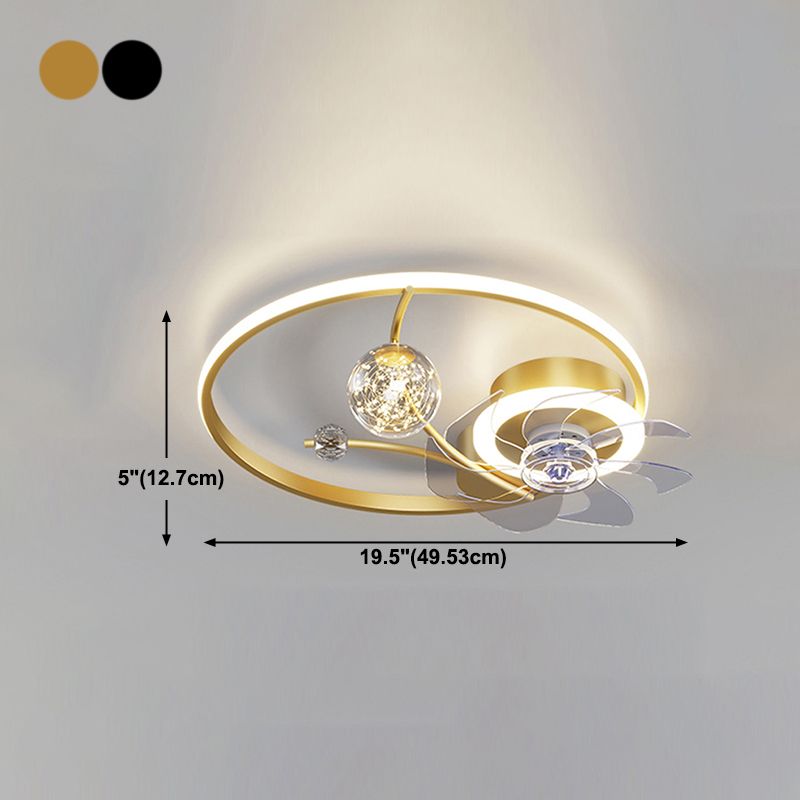 Metal Geometric Ceiling Light Modern Style Multi Lights LED Flush Light