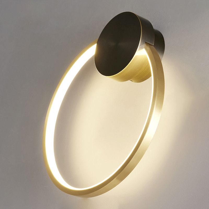 Geometrische Form Metallwandbeleuchtung moderne ein Lichtwandmontageleuchte