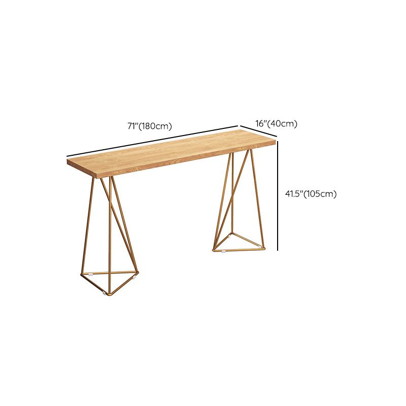Glam Bar-height Table 41.3-inch Height Table for Living Room