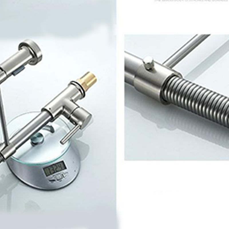 Farmhouse Kitchen Faucet Spring Spout One Handle High Arch Water Filler