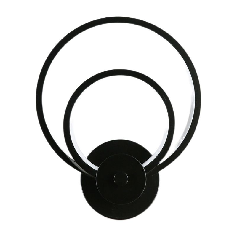 Accesorio de iluminación de pared geométrica de estilo nórdico LLUACIÓN MUNTA MONTAJE DEL ALMENTO DEL DORMITOR METAL