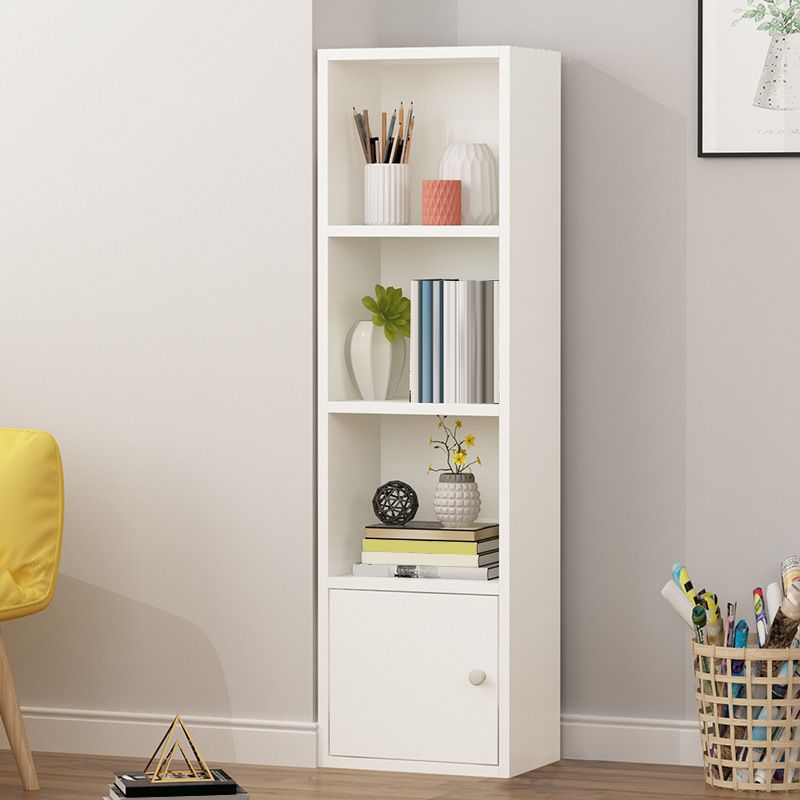 Closed Wooden Bookshelf Modern Home Living Room Study Corner Bookcase