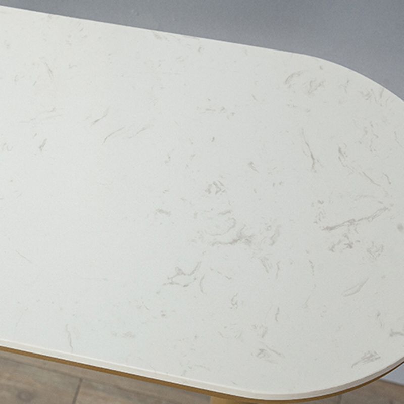 Modern Pub Table with Metal Frame Specialty White Top Bar Table