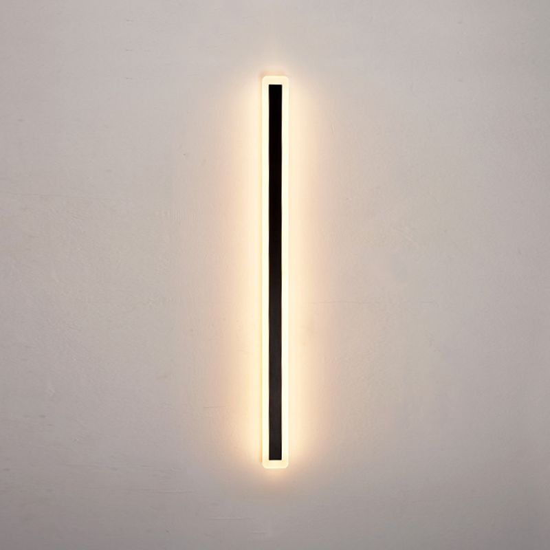 1 luccio di illuminazione da parete di moda semplice per parete lineare moderna moderna