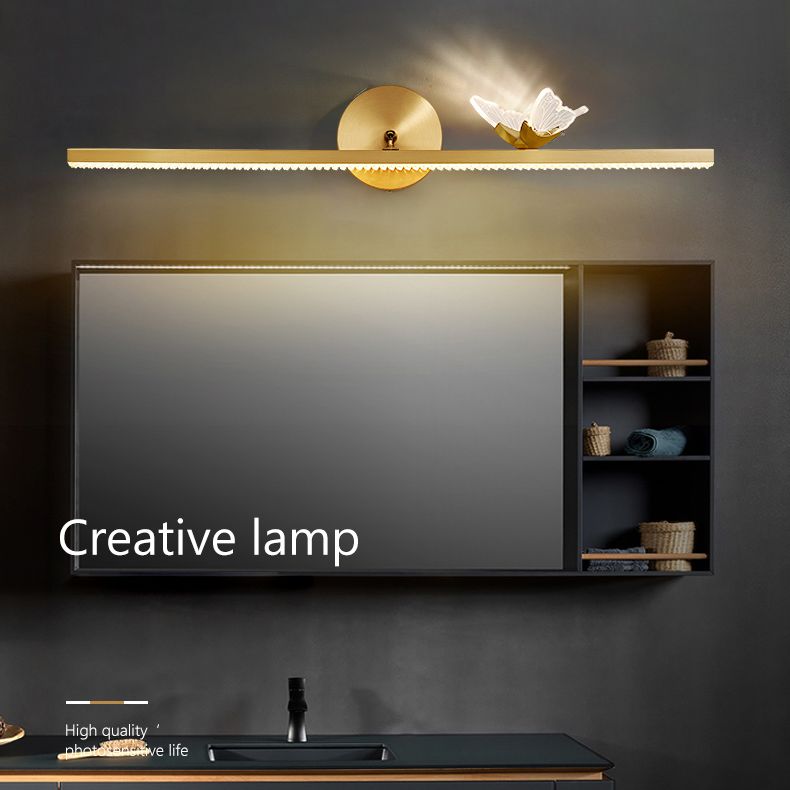 Light Style extravagant LINEAR LED Vanity Lighting Ayématures acrylique Vanité Lumière