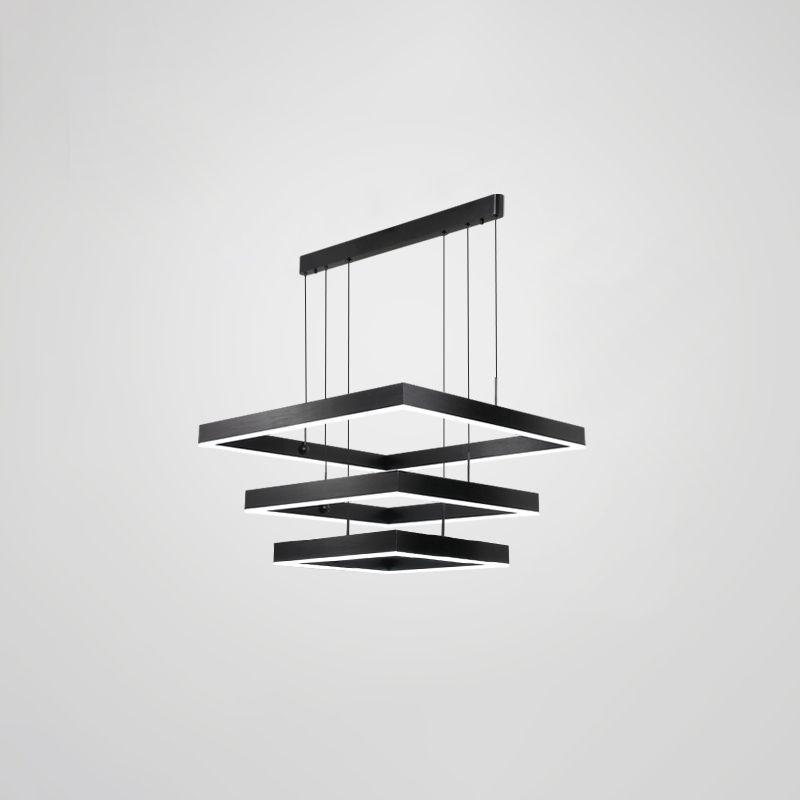 Luz moderna de lujo nórdico sencillo led encierro led lámpara para sala de estar