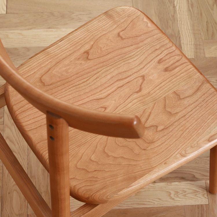 Eigentijdse stijl eetkamerstoelen stoere stoelen zonder eetgelegenheid met houten benen
