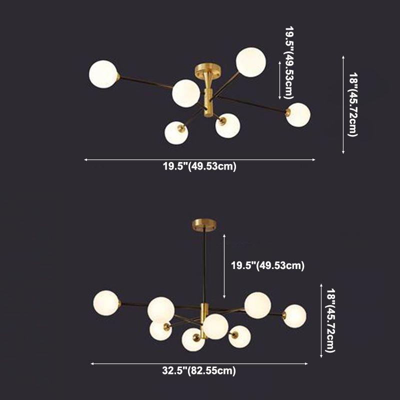 Luce moderna nordica Lumo Luxury Lampella Luce a sospensione per camera da letto sala da pranzo