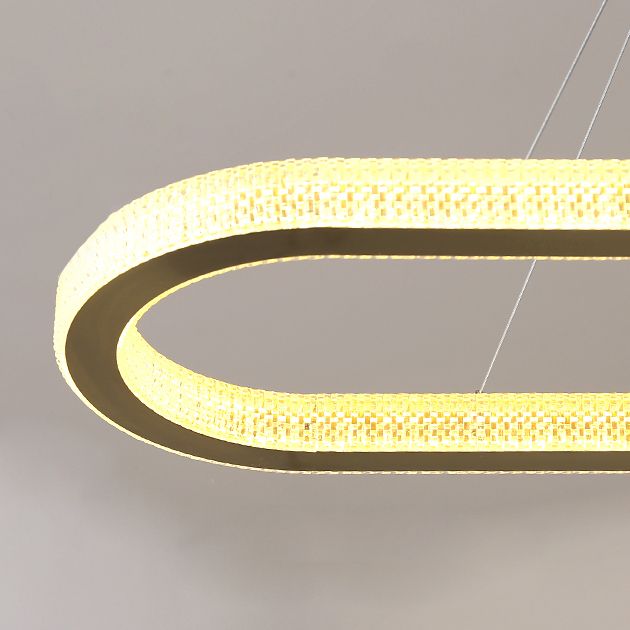 Modern Simple LED Island Light Dining Room Hanging Lighting Fixture