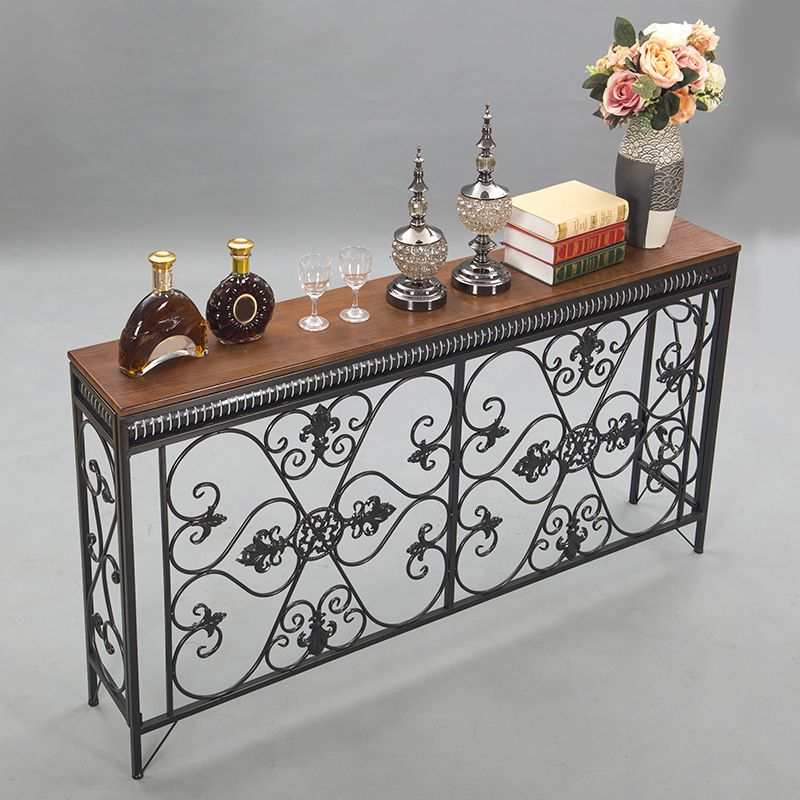 French Country Console Accent Table Antique Finish Console Sofa Table