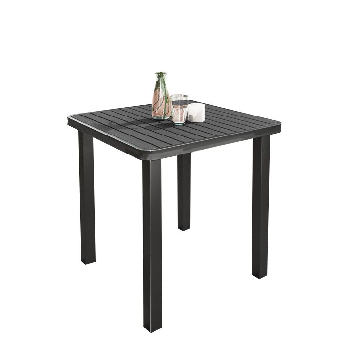 Manufactured Wood Dining Table Industrial Water Resistant Patio Table