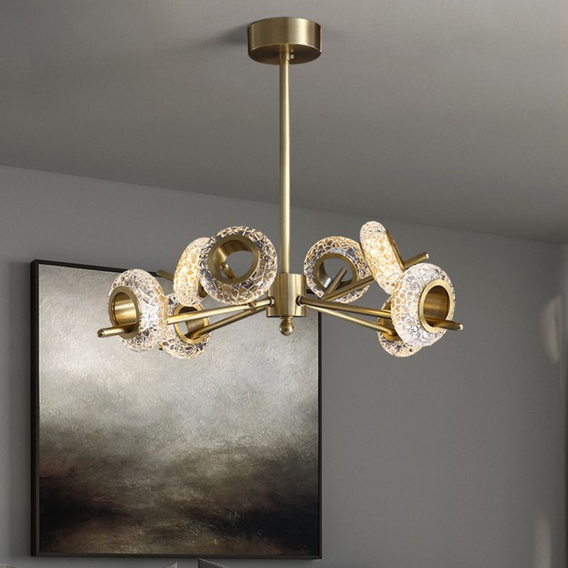 Lampada lampadario Starburst Fun a tenuta in metallo moderno a LED in metallo Aione a sospensione a sospensione