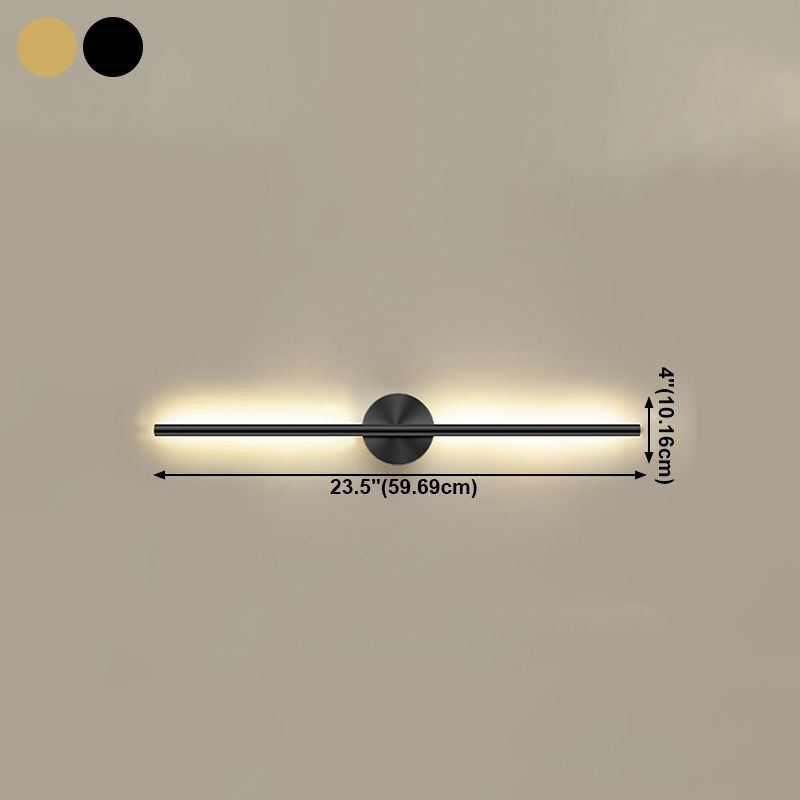 Moderne Haushaltswandleuchten lineare Wandlampe für Wohnzimmer