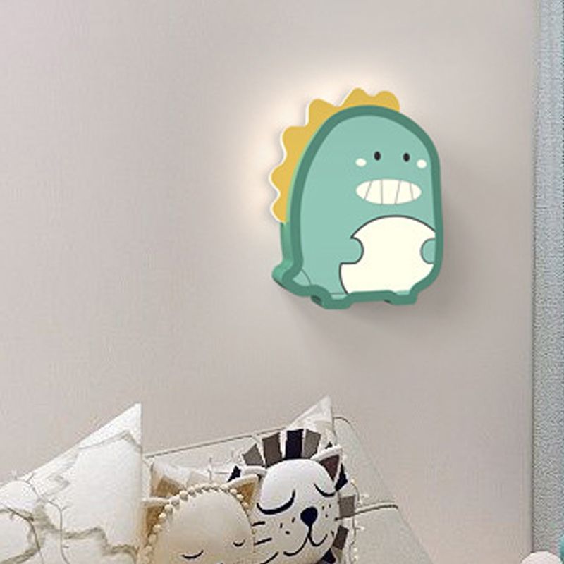 Lampada da parete per bambini con funce a led animalette di cartoni animati