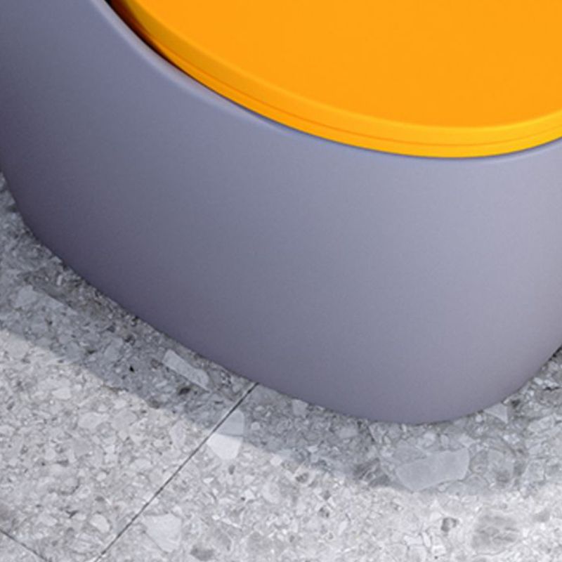 One Piece Toilet Modern Urine Toilet Floor Mounted Porcelain Toilet Bowl