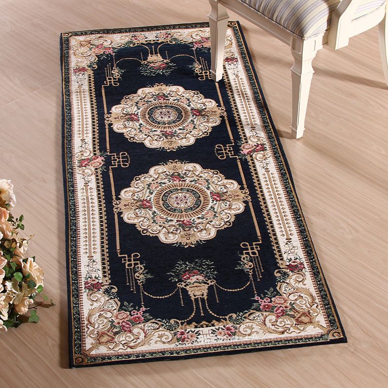 Empire Peony Rug Multi-Colored Traditional Carpet Synthetics Pet Friendly Anti-Slip Stain Resistant Runner Rug for Home