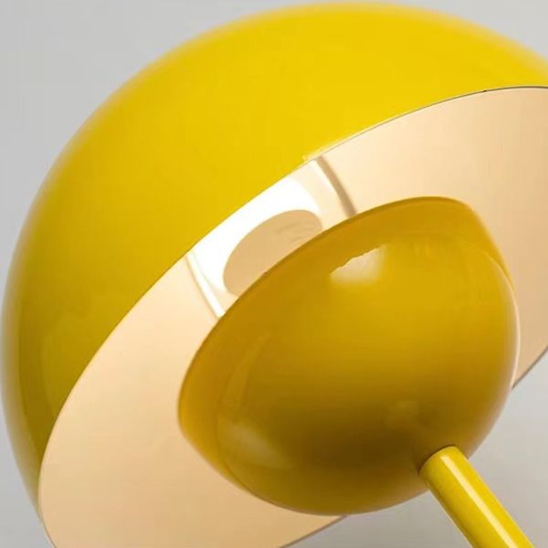 Dome Shape Table Lamp Modern Style Metal Single Light Table Light