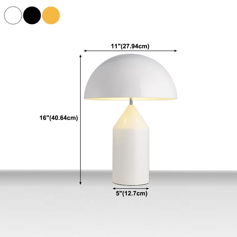Metal Dome Form Table Light Simplicity Style LED -Nachttischlampe