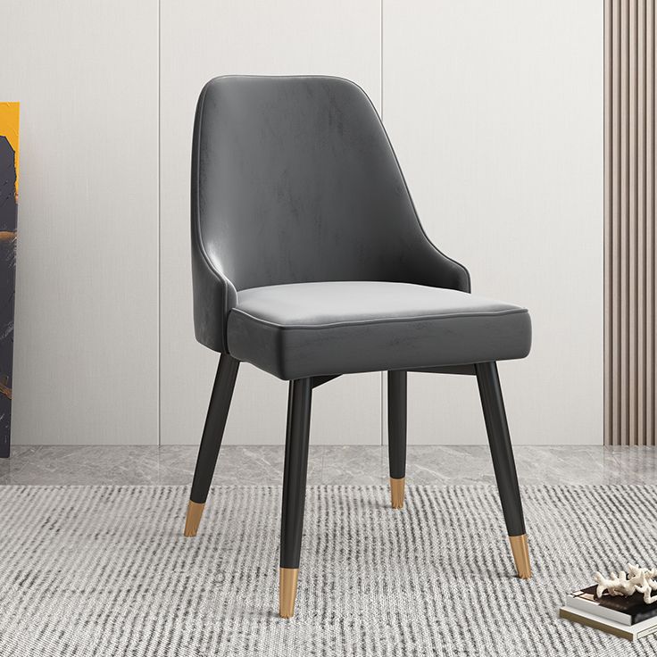 Contemporary Parsons Dining Chair Upholstered Side Chair for Dining Room