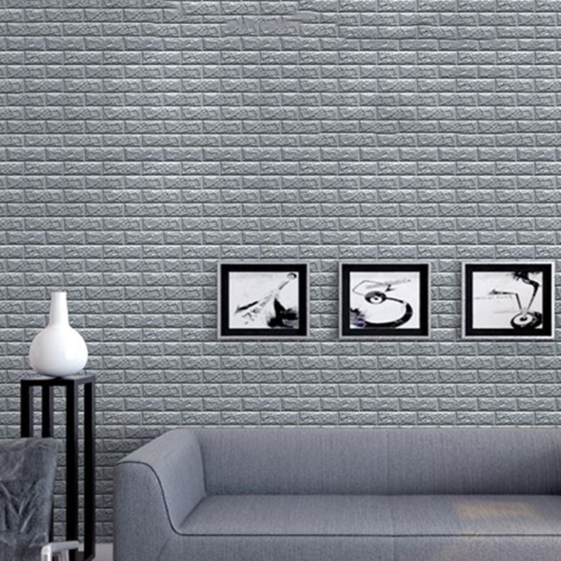 Modern Panel PVC 3D Embossed Self-Adhesive Paintable Indoor Wall Ceiling