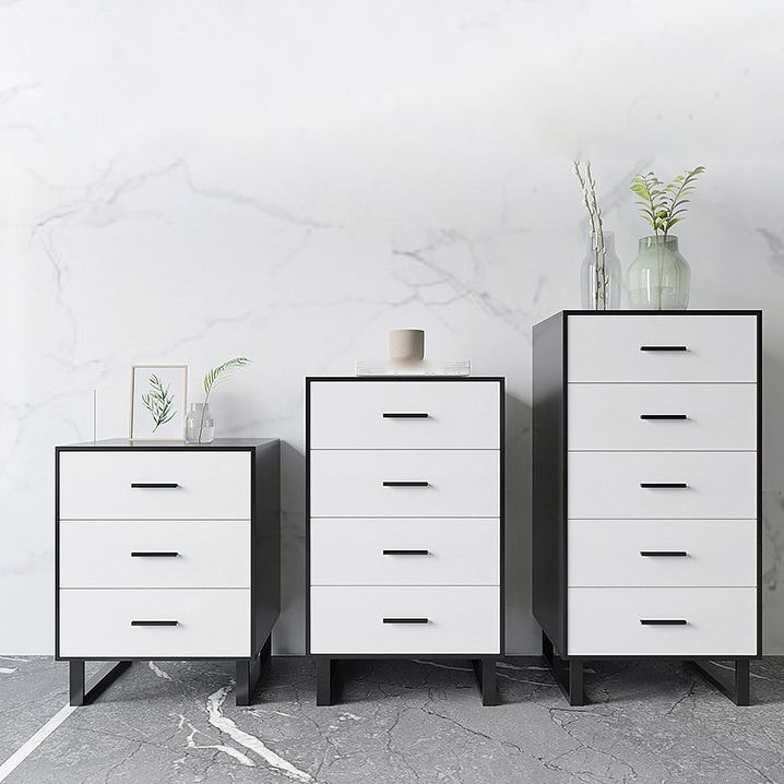 Modern Sideboard Engineered Wood Buffet with Drawer for Dining Room