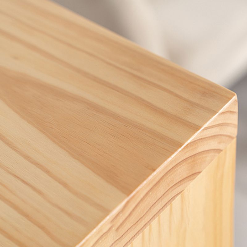 Rectangle Standard Height Bar Table Pine Solid Wood Bar Dining Table with Double Pedestal