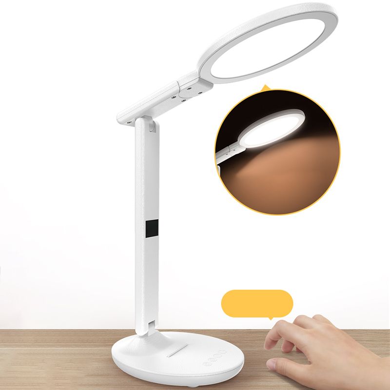 Light da tavolo da tavolo moderno con porto di plastica in porta USB Luce da tavolo