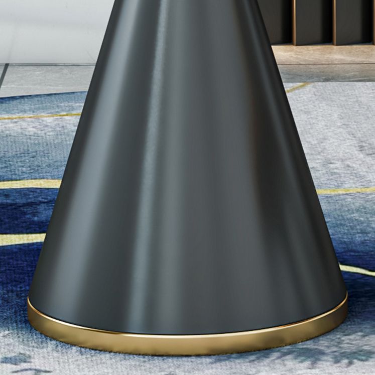 Metal Modern Round Indoor Table Sintered Stone Table for Kitchen