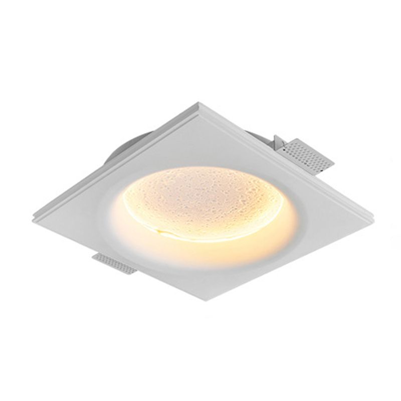 Modern Creative Style Wall Sconce Moon LED Wall Mount Light in White