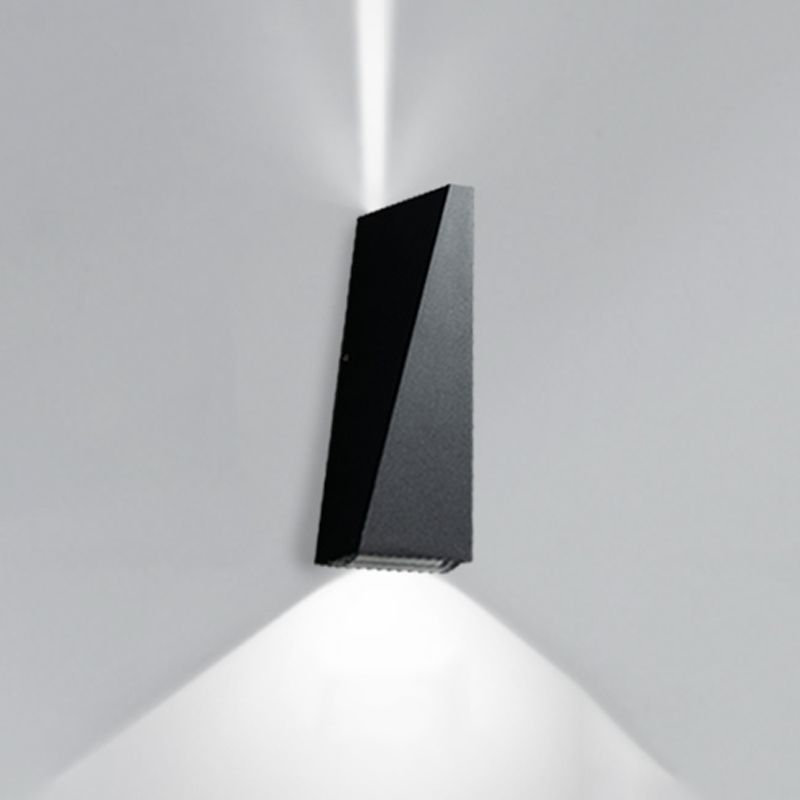 Contemporary Style Geometric Wall Mounted Lamps Metal Multi Lights Wall Washer Sconce