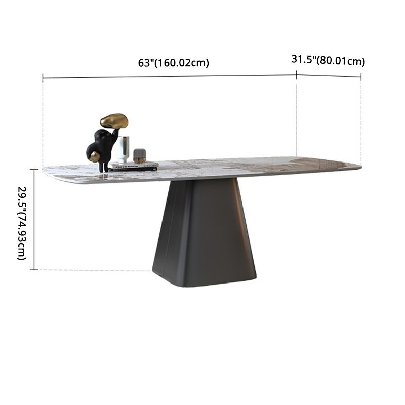 Contemporary¬†Kitchen¬†Dining¬†Room¬†Set with¬†Rectangle Sintered Stone Top¬†Formal¬†Dining¬†Table¬†Furniture