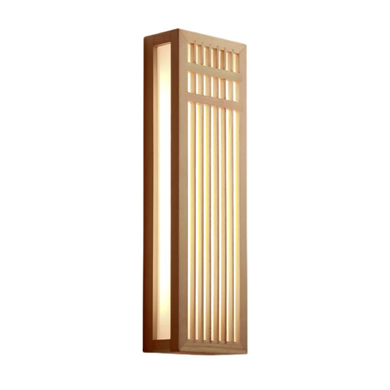 Modern Style Wall Light Fixture Simple Wooden Wall Light Sconce for Bedroom