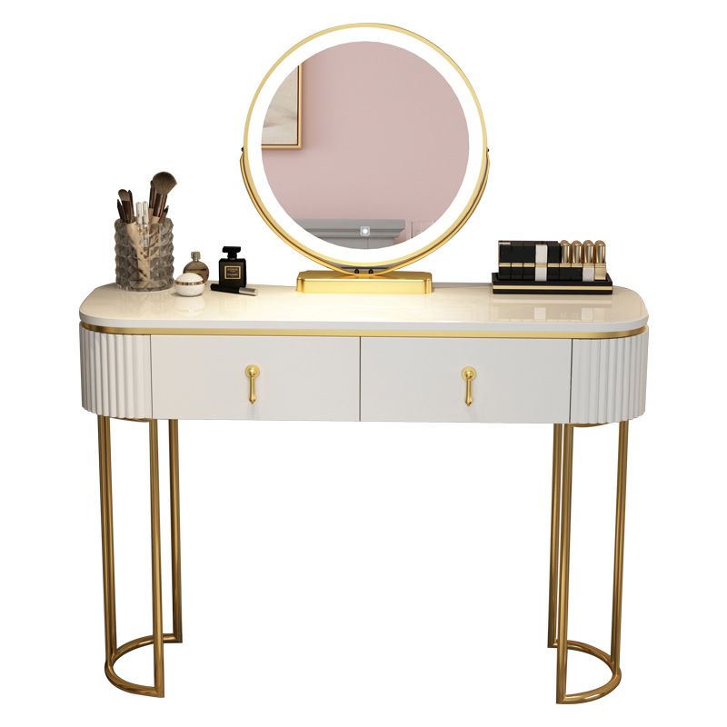 Wooden Vanity Desk Removable Vanity Makeup Vanity Set for Bedroom